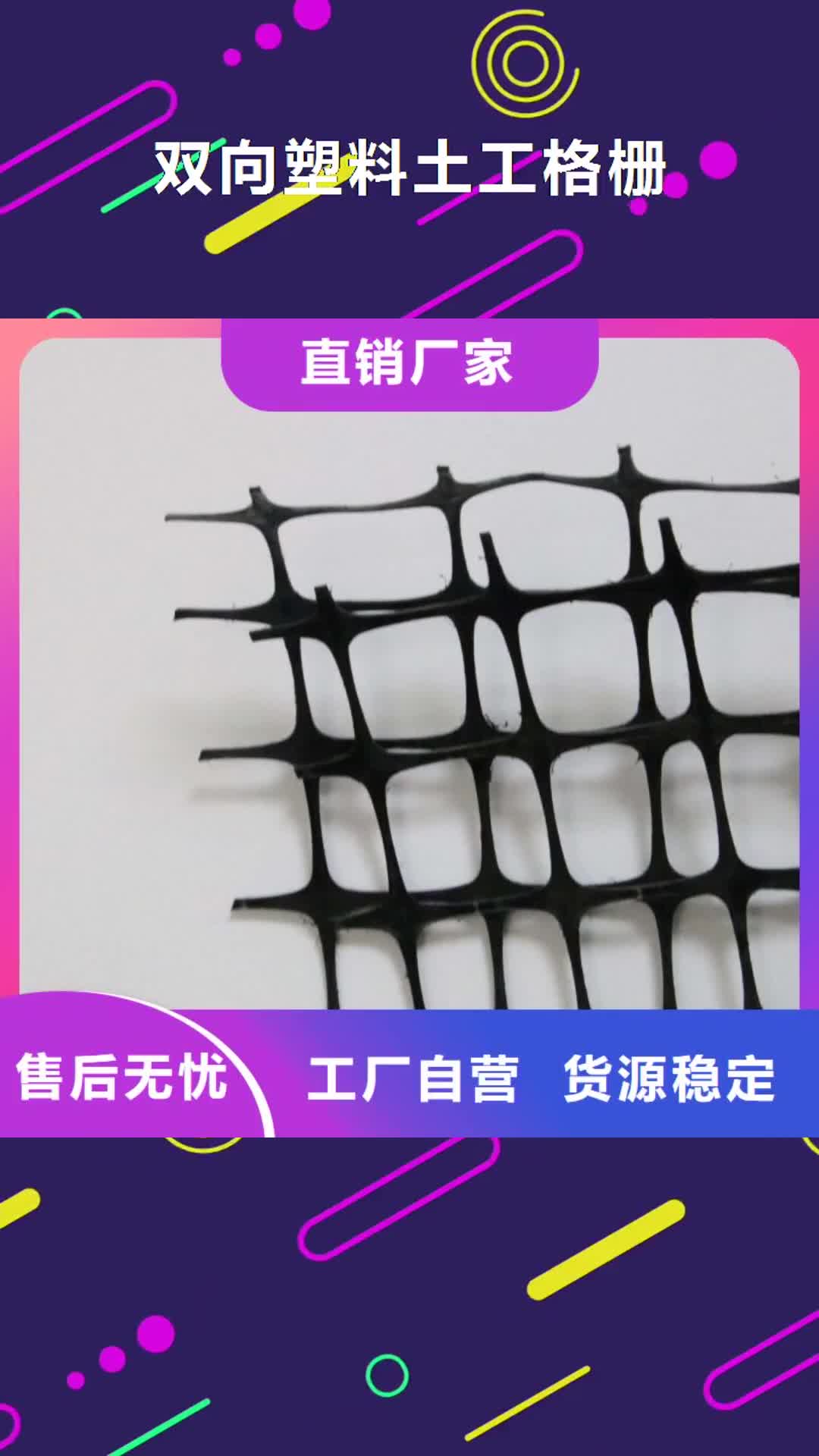 咸宁【双向塑料土工格栅】 PP焊接土工格栅工厂现货供应