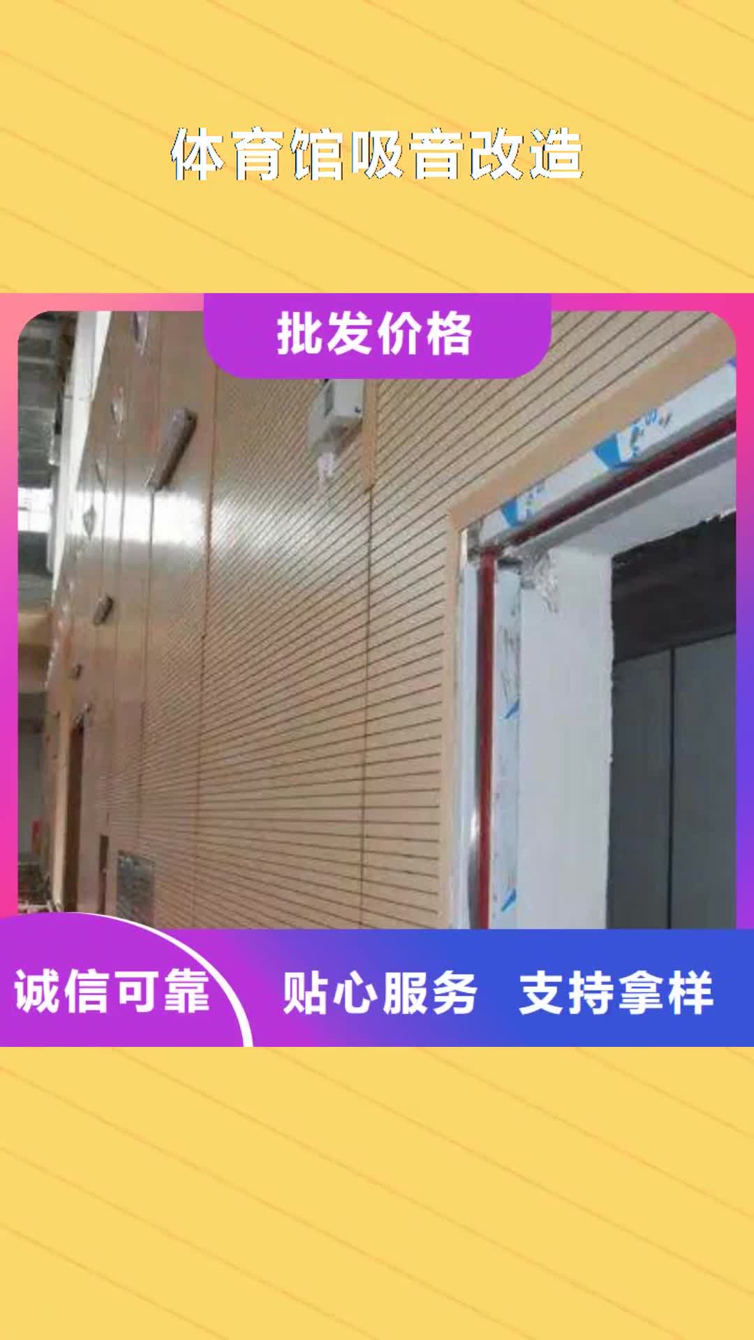 【怒江 体育馆吸音改造空间吸声体用品质说话】